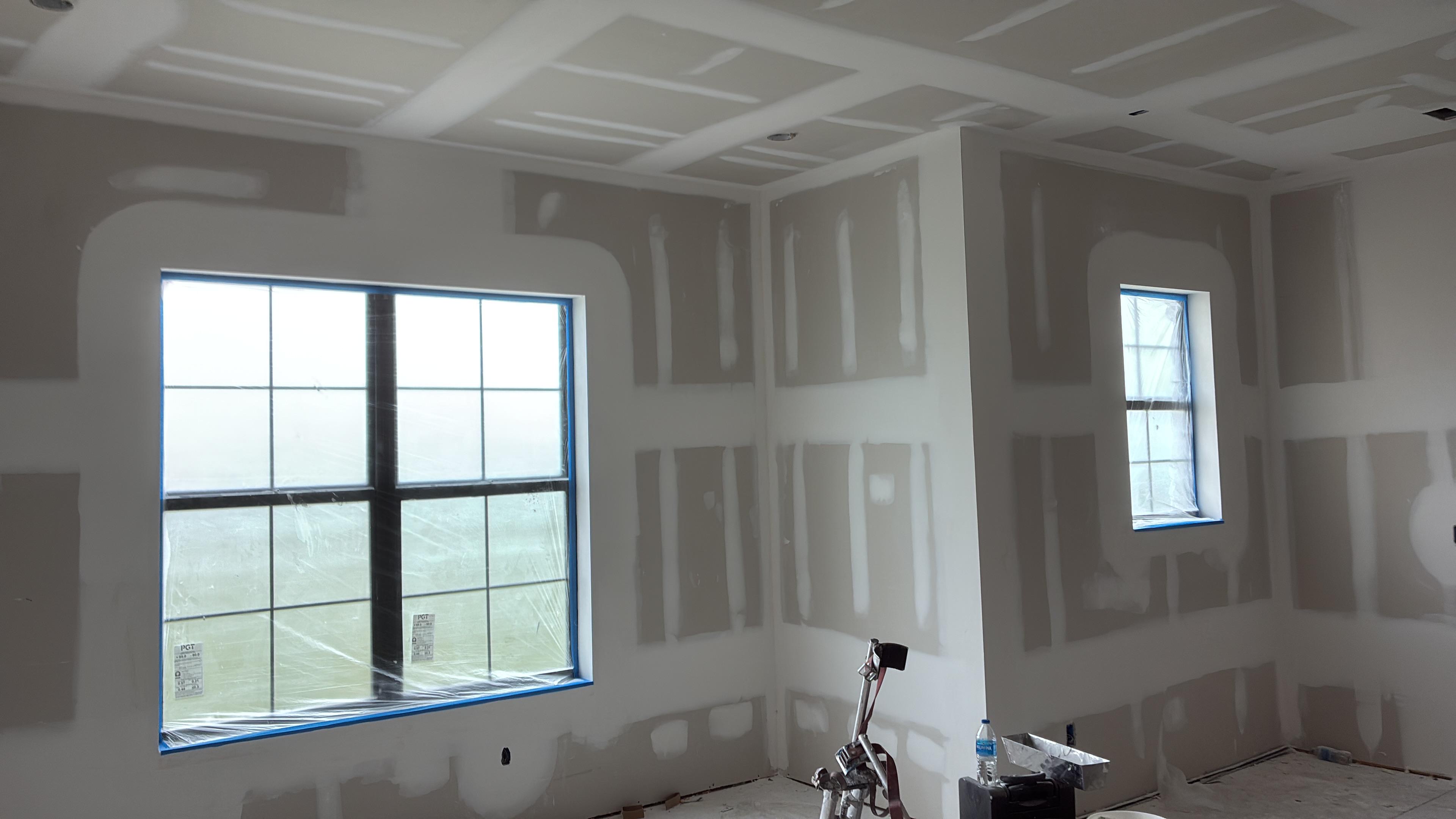 Level 5 drywall finishing