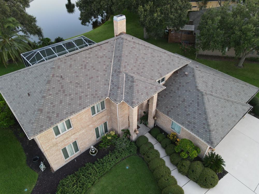 Premium F-Wave Synthetic Shingle Installation
