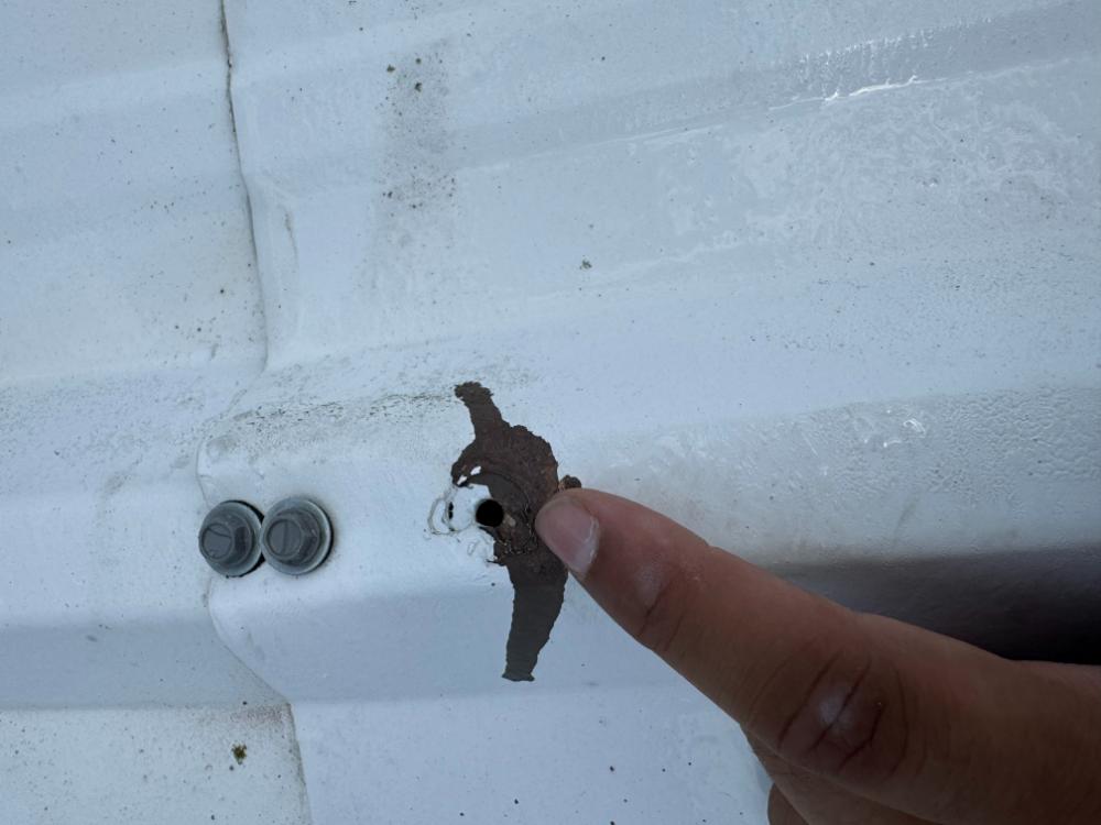 Moisture intrusion diagnostic