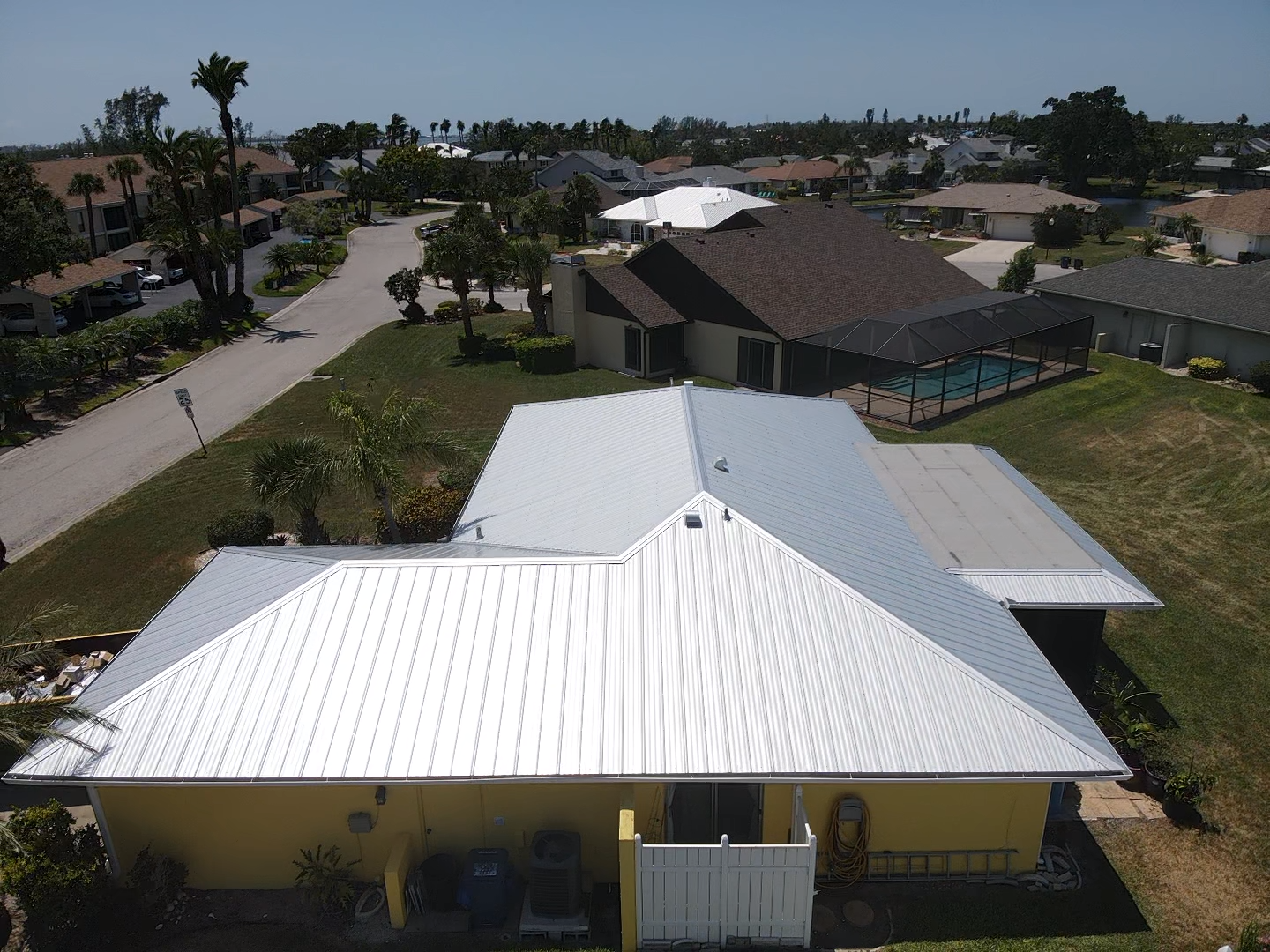 Hail resistant metal roofing installation Dallas Texas