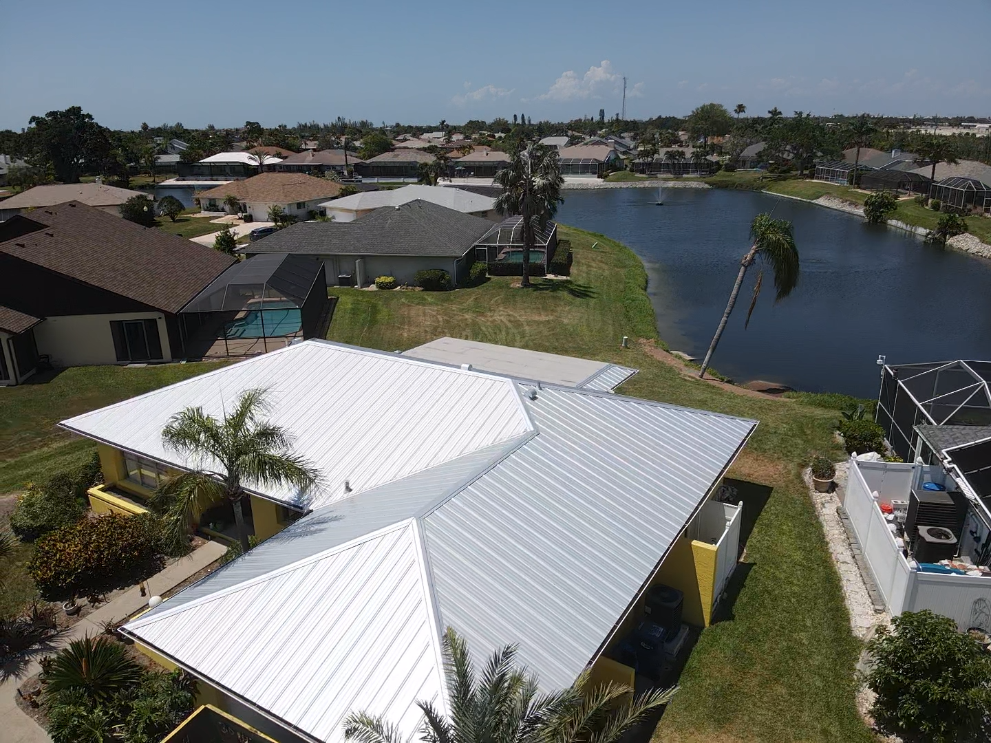 Impact rated metal roofing components