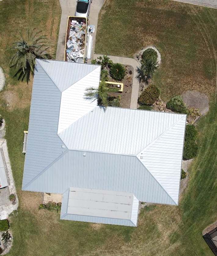 Dallas metal roofing project series detail