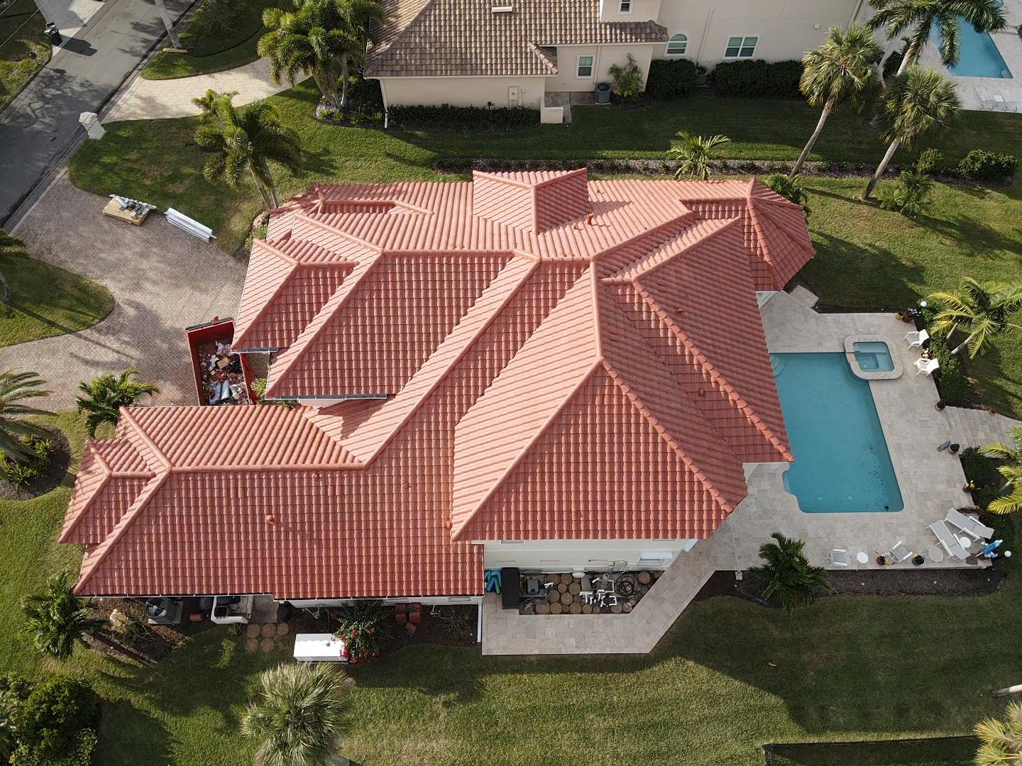 Miami tile roofing detail 2