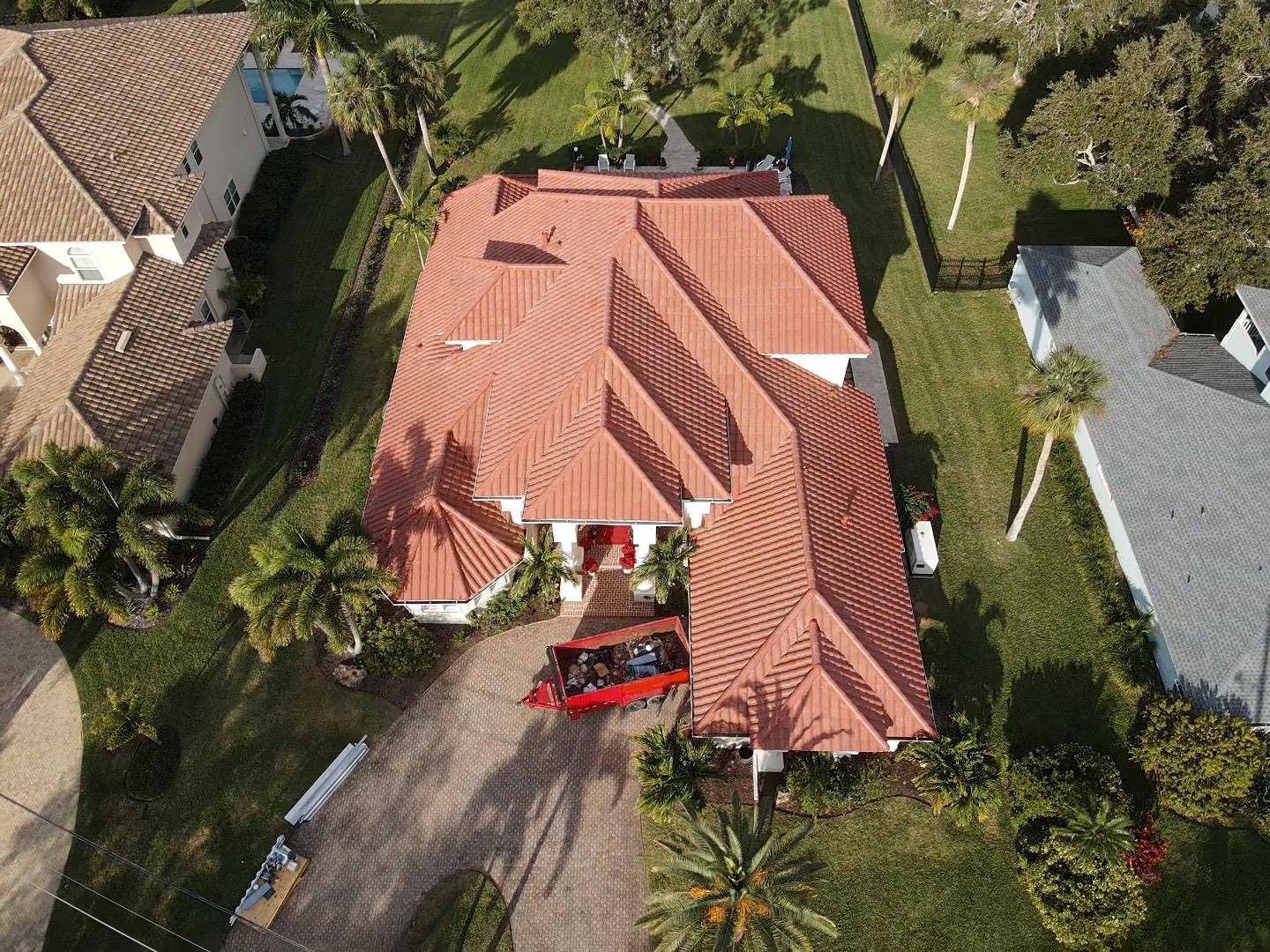 Miami tile roofing detail 3